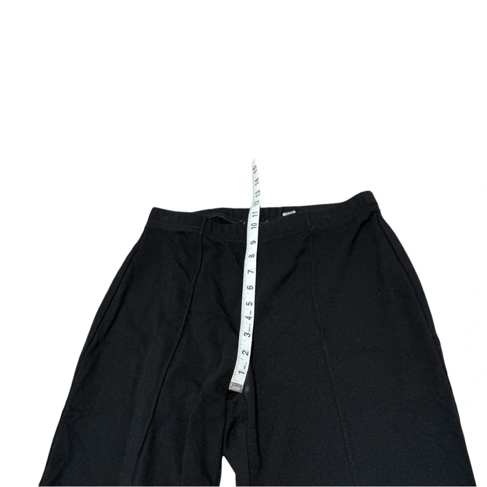 St. John Caviar High Rise Stretchy Casual Pants Leggings Size 4‎